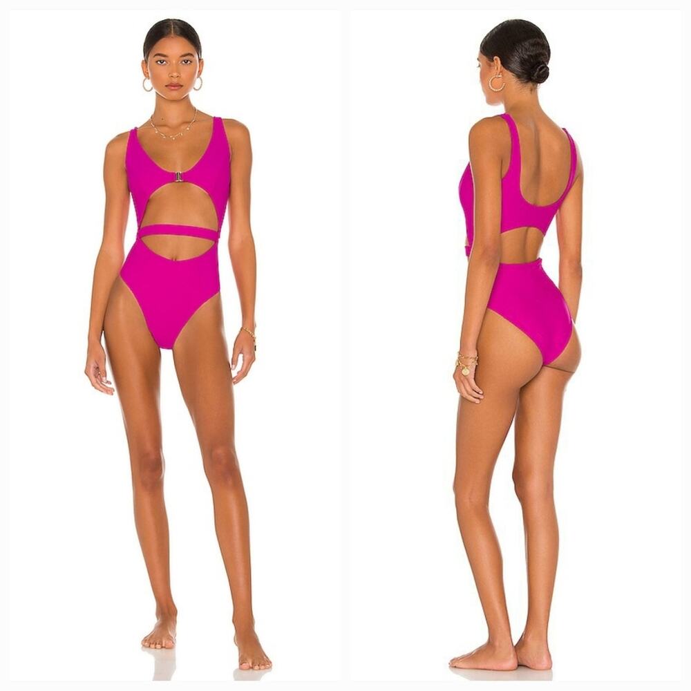 LOVEWAVE Gin One Piece in Fuchsia XXSmall